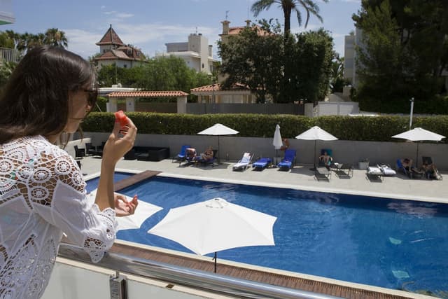 イベルソル  ホテル アンテマーレ - アダルト オンリー-ダブルルーム プールビュー (Avantgarde)-1