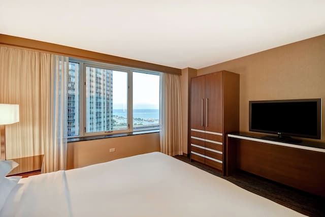 エンバシー スイーツ バイ ヒルトン シカゴ ダウンタウン マグニフィセント マイル-スイート ベッド (複数台) レイクビュー (High Floor)-2