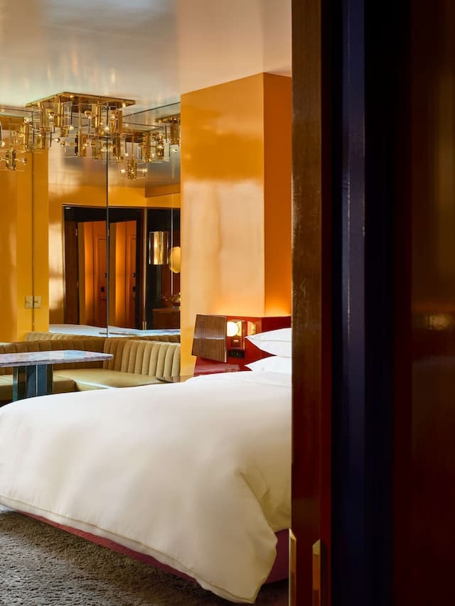 The Manner, The Unbound Collection by Hyatt-华丽客房, 1 张特大床, 无障碍, 转角-3