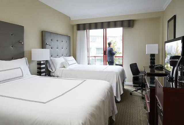 グランヴィル アイランド ホテル-プレミアム ルーム ダブルベッド 2 台 バルコニー-2