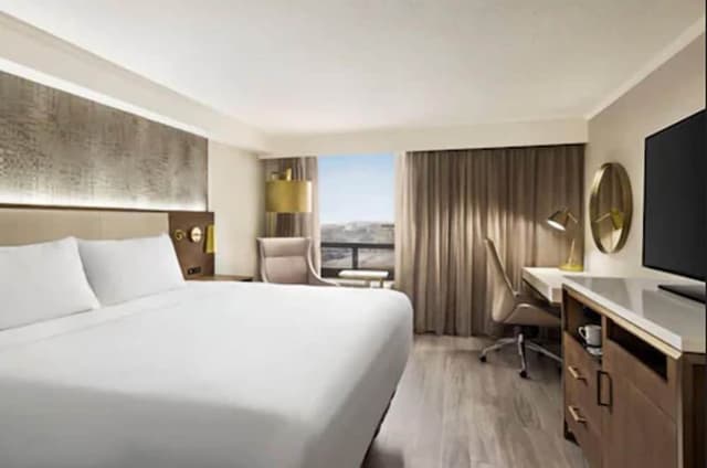 크라운 플라자 토론토 에어포트 바이 IHG-스탠다드룸, 더블침대 2개 (Bath Shower Combination)-4