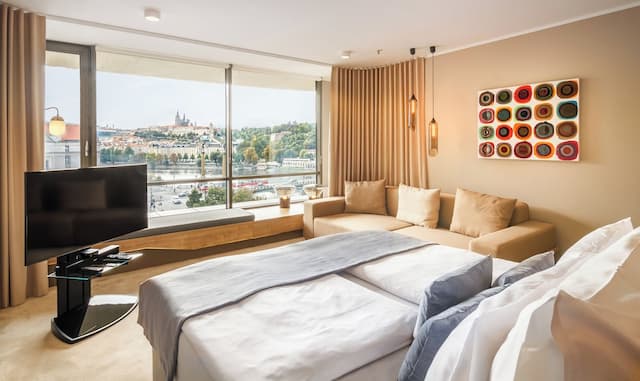 ザ プレジデント-プレジデンシャル スイート キングベッド 1 台 テラス シティビュー-1