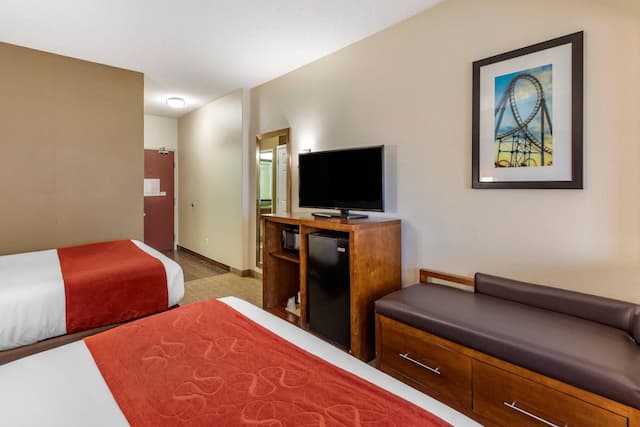 컴포트 스위트 - 식스플래그 매직마운틴 인근-Studio Suite, 2 Queen Beds-18