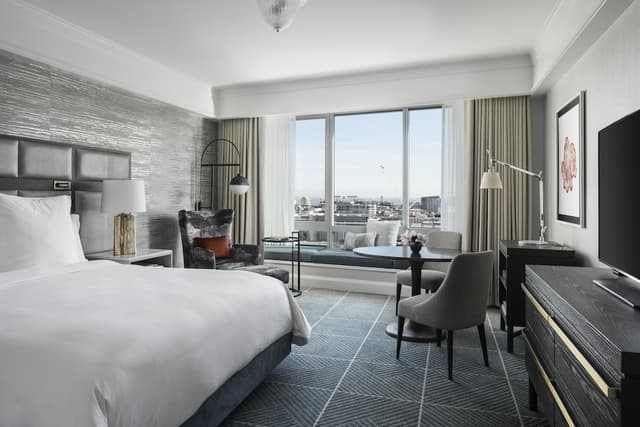 舊金山四季飯店-豪華客房, 1 張特大雙人床, 無障礙, 城市景觀-1