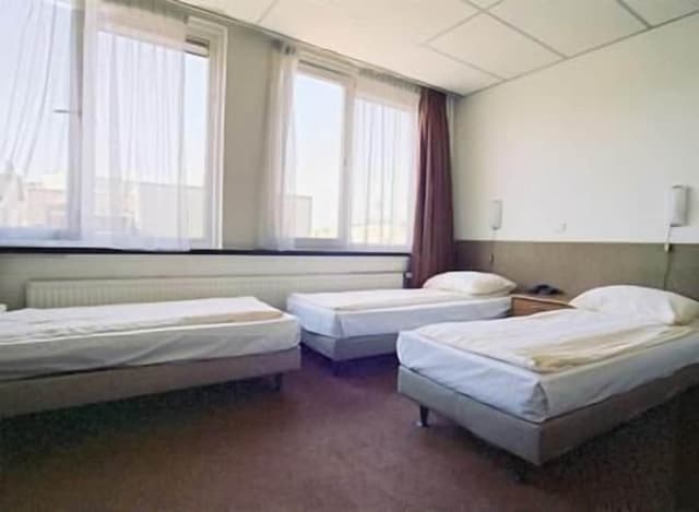 市中心三角洲飯店-三人房, 3 張單人床-1