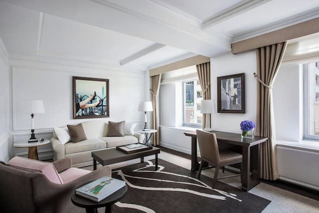 The Ritz-Carlton New York, Central Park-Club Suite, 1 King Bed with Sofa bed (Mobility Accessible, Tub)-6