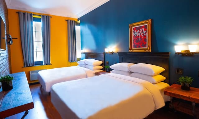 The Sohotel-Deluxe Room, 2 Queen Beds-1