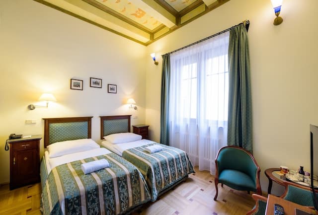 호텔 엘리트 프라하-디럭스 더블룸 또는 트윈룸-5