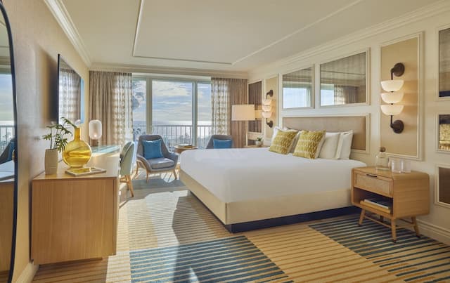 聖莫尼卡總督酒店-客房, 1 張特大雙人床, 城市景-10