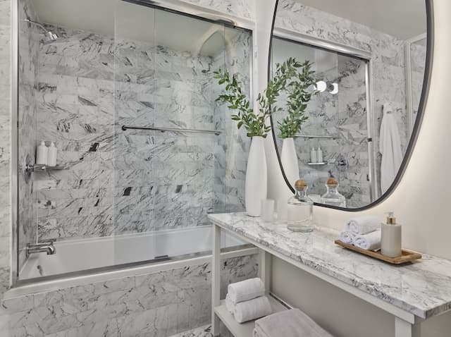 聖莫尼卡總督酒店-客房, 2 張標準雙人床, 部分海景-13