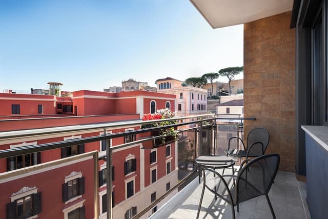 The Spring House Hotel Rome Vatican, Tapestry Collection Hilton-Room, 1 King Bed, Balcony (Terrace)-5