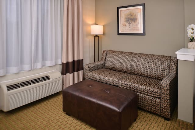 コンフォート スイーツ エアポート タクウィラ シアトル-スイート キングベッド 1 台ソファーベッド付き 禁煙-2