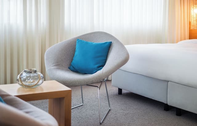 柏林庫達姆林德納酒店 (凱悅尚選酒店)-豪華客房, 1 張特大雙人床 (Kudamm View)-5