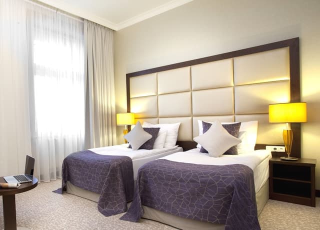 코셔 호텔 킹 데이비드 프라하-디럭스 더블룸 또는 트윈룸-1