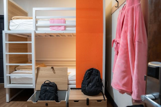 阿姆斯特丹旅館-共用宿舍, 僅限女士, 私人浴室 (1 Twin bed in 6 Bed Room)-7