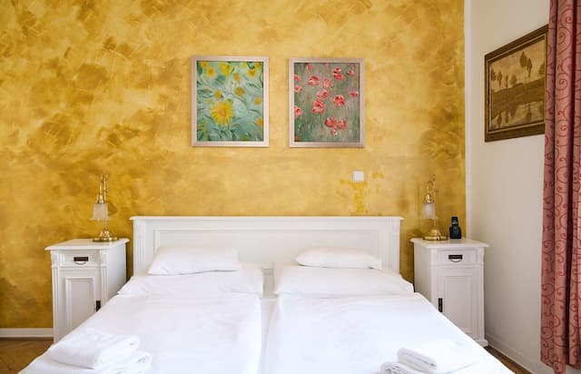 호텔 우 즐라테호 옐레나-스탠다드 더블룸 또는 트윈룸, 침실 1개, 앙스위트-7