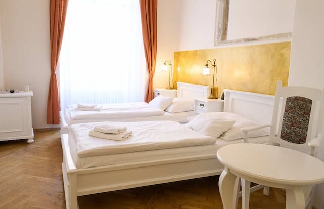 호텔 우 즐라테호 옐레나-스탠다드 더블룸 또는 트윈룸, 침실 1개, 앙스위트-12