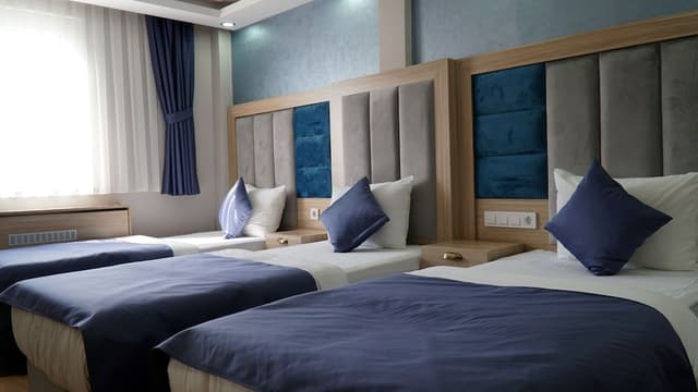 イェシルパーク ホテル-スタンダード トリプルルーム シングルベッド 3 台 シティビュー-3