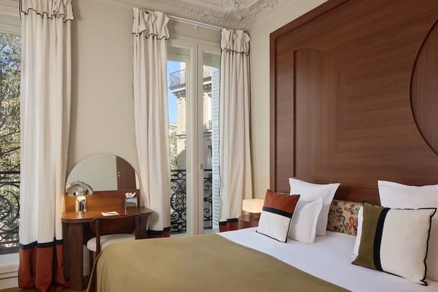 阿格森飯店-豪華客房, 1 張加大雙人床, 空調, 城市景觀-3