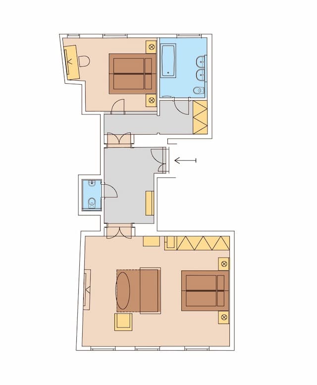 James Hotel & Apartments-Family 2 Bedrooms Suite (93 m2)-10