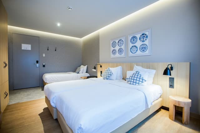 城市旅館飯店-三人房-3