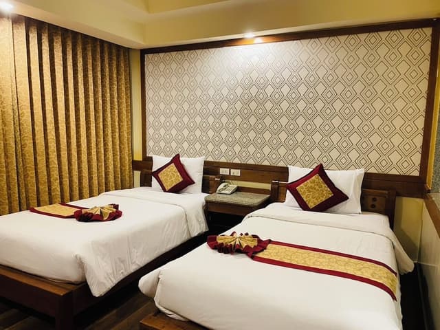 精品城市和布拉沃酒店 芭堤雅-高級雙床房-1