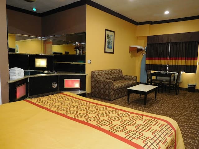 ダイアモンド イン-ルーム キングベッド 1 台 喫煙可 ジェットバス-3