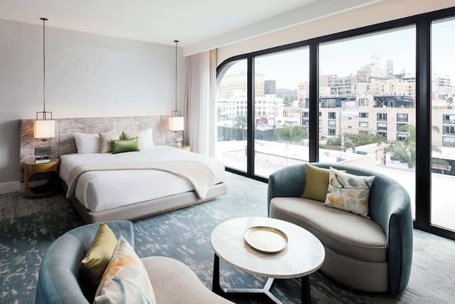 夢幻好萊塢凱悅酒店-客房, 1 張特大雙人床 (Gold)-1