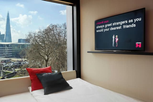 シチズン M タワー オブ ロンドン-ルーム キングベッド 1 台 (High Floor)-7