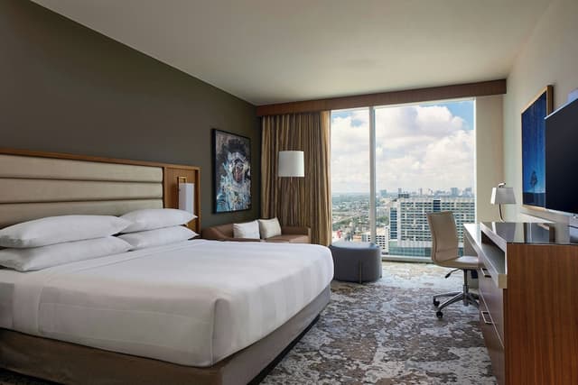 메리어트 마퀴스 휴스턴-룸, 킹사이즈침대 1개, 코너-11