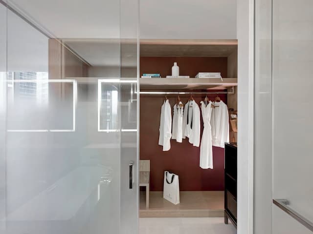 フォー シーズンズ ホテル ドバイ インターナショナル ファイナンシャル センター-スタジオスイート キングベッド 1 台 (Burj Khalifa View)-9