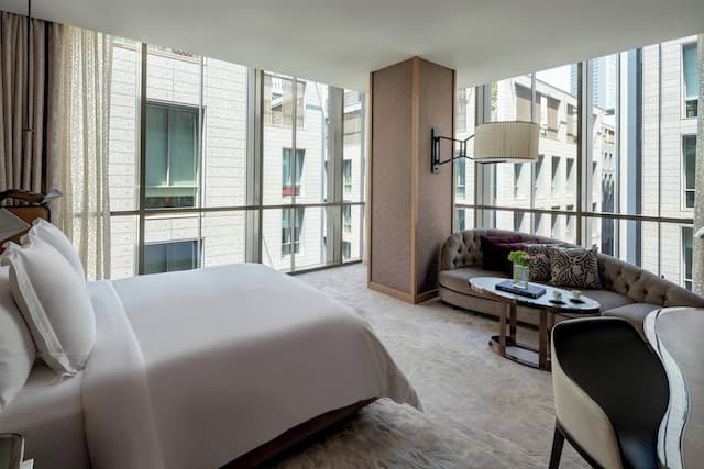 フォー シーズンズ ホテル ドバイ インターナショナル ファイナンシャル センター-Four Seasons ルーム キングベッド 1 台-5