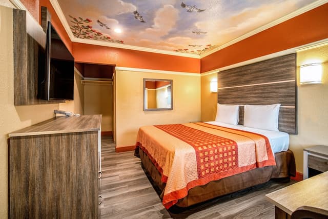 日內瓦汽車旅館-客房, 1 張加大雙人床-2