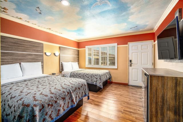 日內瓦汽車旅館-客房, 2 張標準雙人床-2