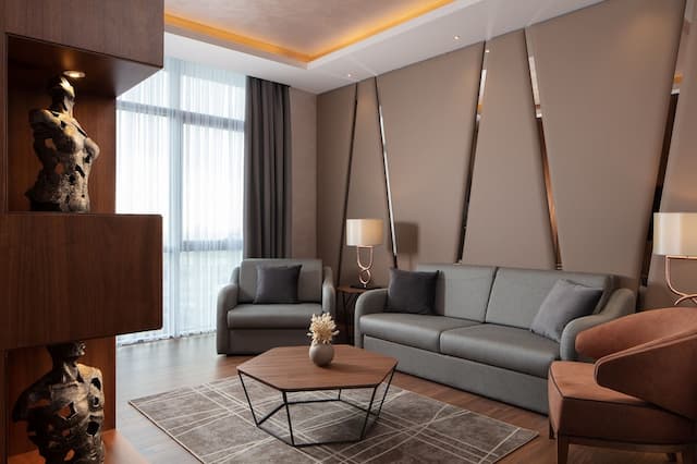 ライオネル ホテル イスタンブール-スイート ベッド (複数台) スパ浴槽 (Kitchen)-6