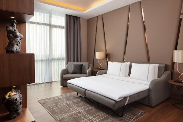 ライオネル ホテル イスタンブール-スイート ベッド (複数台) スパ浴槽 (Kitchen)-3