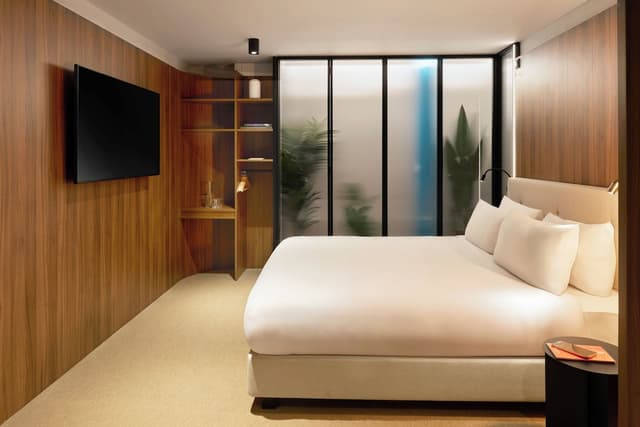 굿 호텔 런던-프리미엄 더블룸, 롤인 샤워 시설, 창문 없음-12