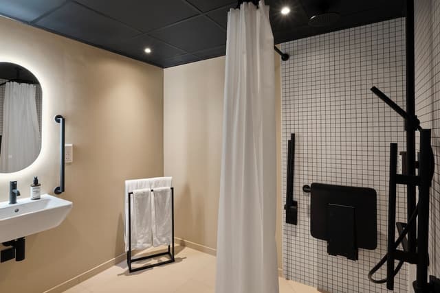 굿 호텔 런던-프리미엄 더블룸, 롤인 샤워 시설, 창문 없음-8