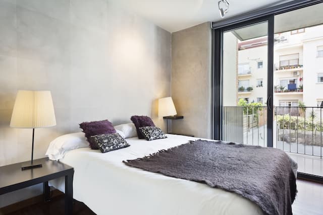 巴塞隆納行政公寓中心我的空間飯店-公寓, 2 間臥室, 陽台 (Prats de Molló, 14)-7