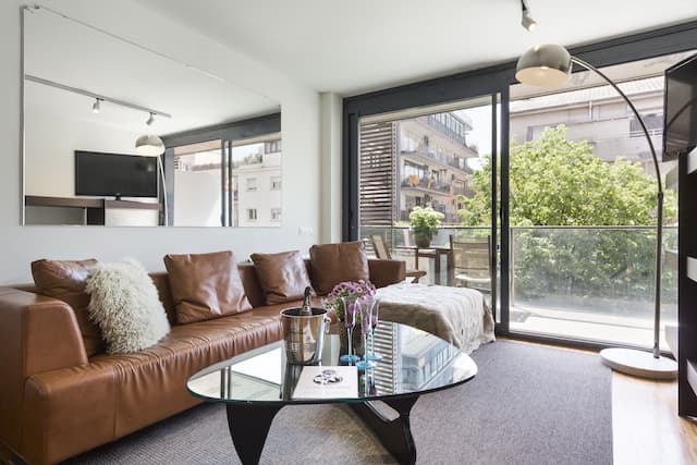 巴塞隆納行政公寓中心我的空間飯店-行政公寓, 3 間臥室, 陽台 (Prats de Molló, 18)-18