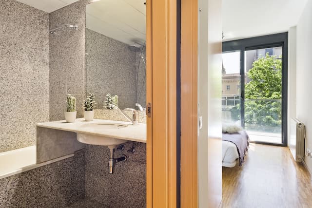 巴塞隆納行政公寓中心我的空間飯店-行政公寓, 3 間臥室, 陽台 (Prats de Molló, 18)-26