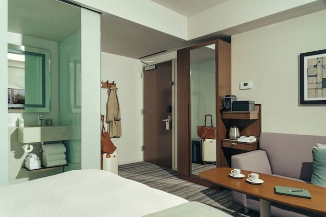 公園陽台飯店-經典客房-4