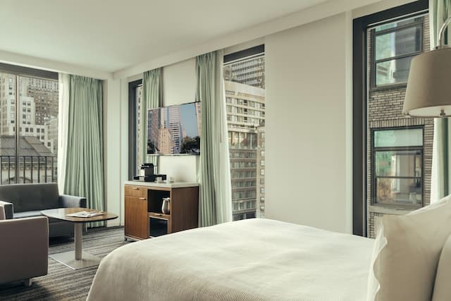 公園陽台飯店-開放式客房 (View)-6