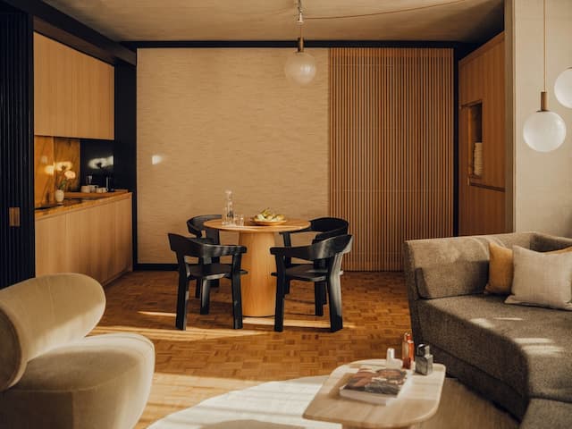 노부 호텔 런던 쇼디치-시그니처 스위트, 킹사이즈침대 1개, 발코니, 마당 전망 (Nobu Suite)-5