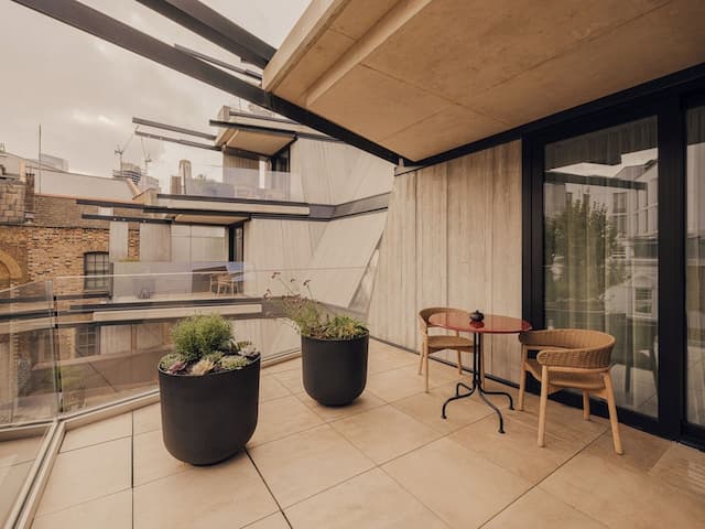 노부 호텔 런던 쇼디치-럭셔리 스위트, 킹사이즈침대 1개, 발코니, 시내 전망 (Utage Suite)-11