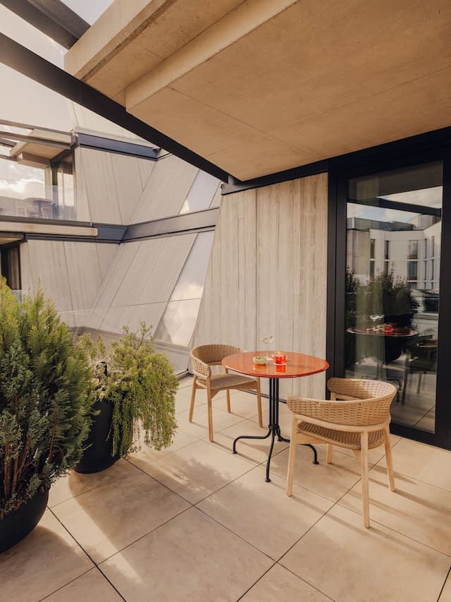 노부 호텔 런던 쇼디치-시그니처 스위트, 킹사이즈침대 1개, 발코니, 마당 전망 (Nobu Suite)-6