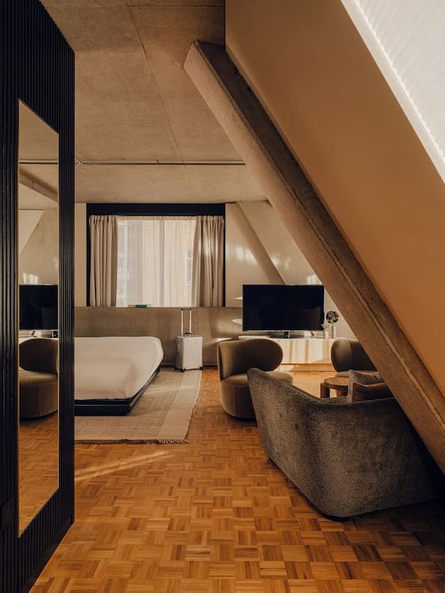 노부 호텔 런던 쇼디치-럭셔리 스위트, 킹사이즈침대 1개, 발코니, 시내 전망 (Utage Suite)-3