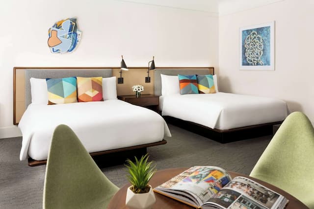 더 제임스 뉴욕 - 노마드-디럭스룸, 퀸사이즈침대 2개-4