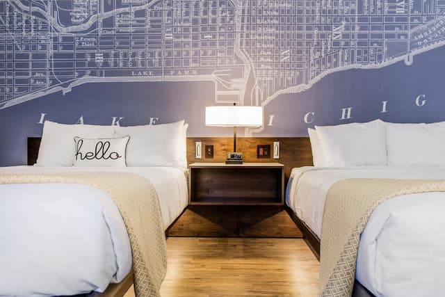 Cambria Hotel Chicago Loop - Theatre District-Standard Room, 2 Queen Beds, Non Smoking (Larger Room)-11