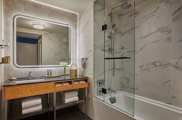 芝加哥總督酒店-豪華客房, 2 張加大雙人床, 湖景-5